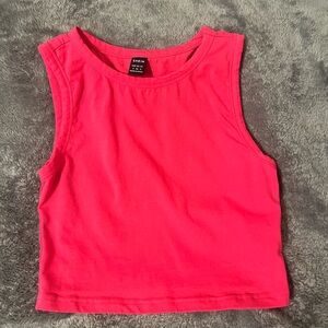 pink shein tank top